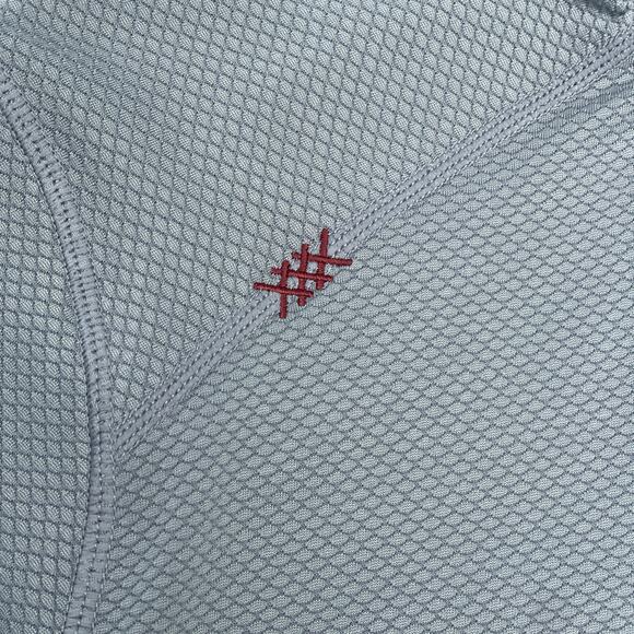 RHONE Sequoia ¼-Zip Pullover Gray Size Medium Polartec Power Dry Active Top - Picture 15 of 16